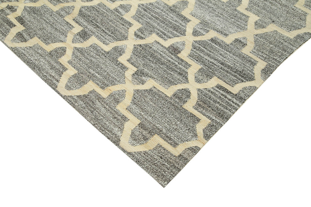 Rug N Carpet - Hand-knotted Turkish 7' 11'' x 10' 0'' Unique Wool Kilim Rug