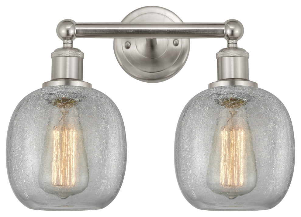 Innovations 616-2W-SN-G105 2 Light Bath Vanity Light, Brushed Satin Nickel