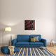 "The White Chair" Framed Canvas Giclee by Gilbert Claes, 31x31"