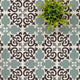 Casa Verde Tile Stencil, DIY Faux Tiles, Cement Tile Stencils, Small
