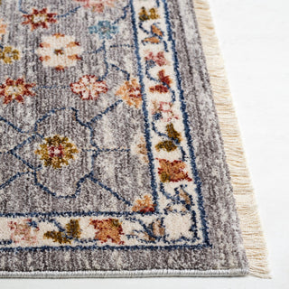 Safavieh Lauren Ralph Lauren Collection LRL1402 Rug, Grey/ Blue/Rust, 2'6"x4'