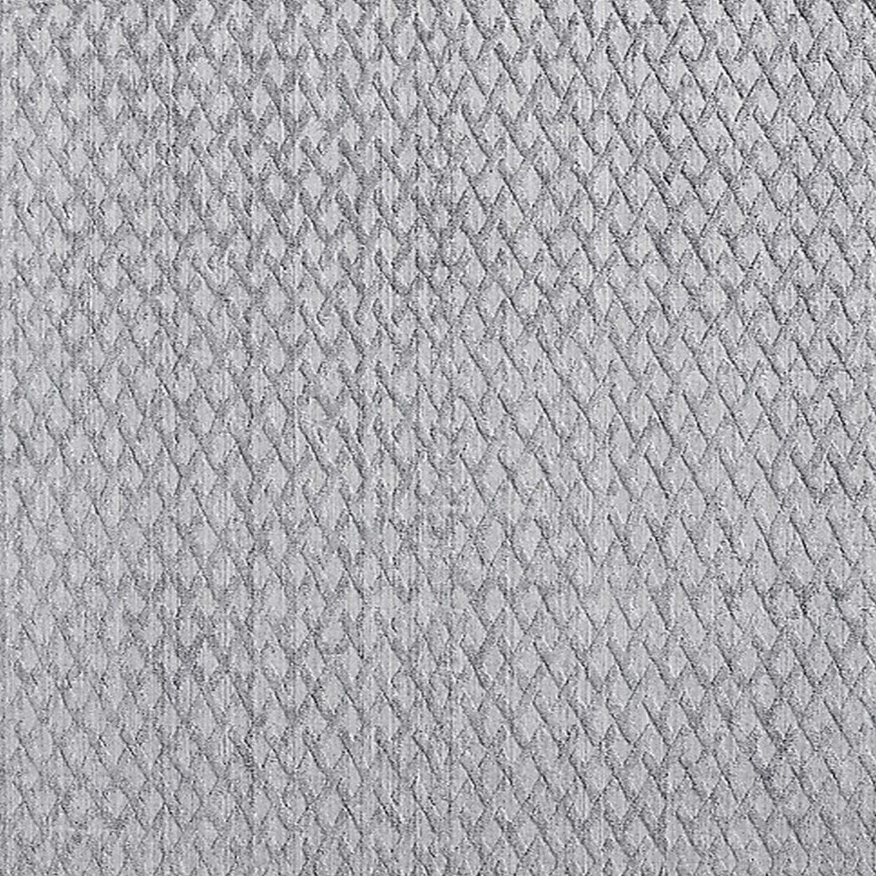 Ahgly Company Indoor Square Mid-Century Modern Area Rugs, 7' Square