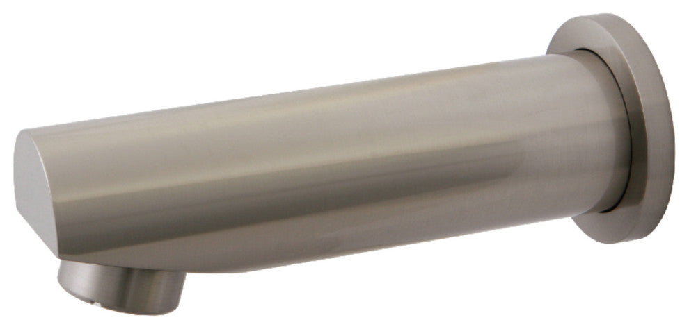 Kingston Brass Tub Faucet Spout With Flange, Brushed Nickel