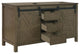Marsyas 60" Rustic Brown Vanity Cabinet Only