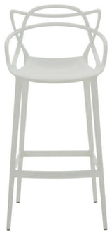 Masters Modern Counter Stool, White