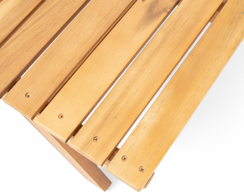 Kailee Outdoor Wooden Coffee Table, Teak