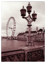 'London Eye 2' Canvas Art by Kathy Yates