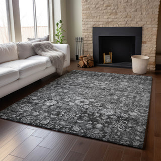 Premium Machine Washable Mayfield AMF651 Gray 3' x 5' Rug