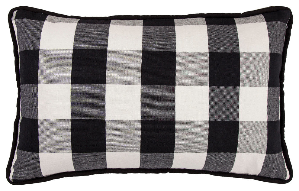 Buffalo Check Pillow, 16"x26"