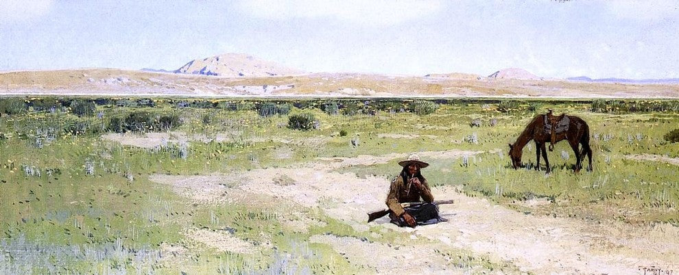 Henry F Farney Rest in the Desert Wall Decal