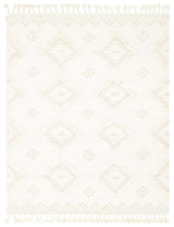 Unique Loom Ivory Mesa Area Rug, Ivory, 8'x1', Rectangular