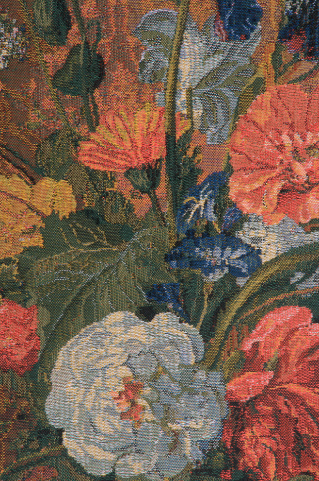 Summer Flowers Belgian Wall Tapestry