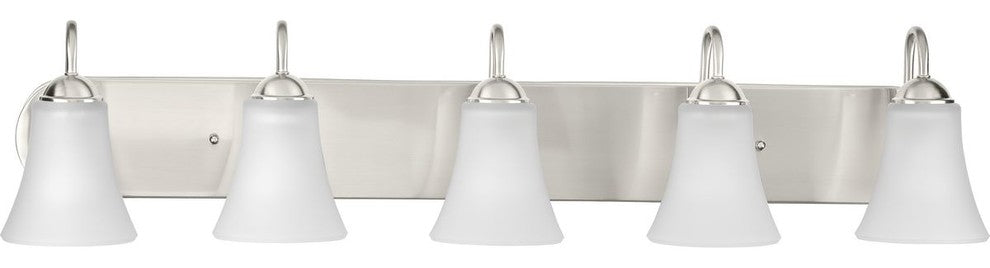 Classic Collection 5-Light Bath and Vanity, Brushed Nickel