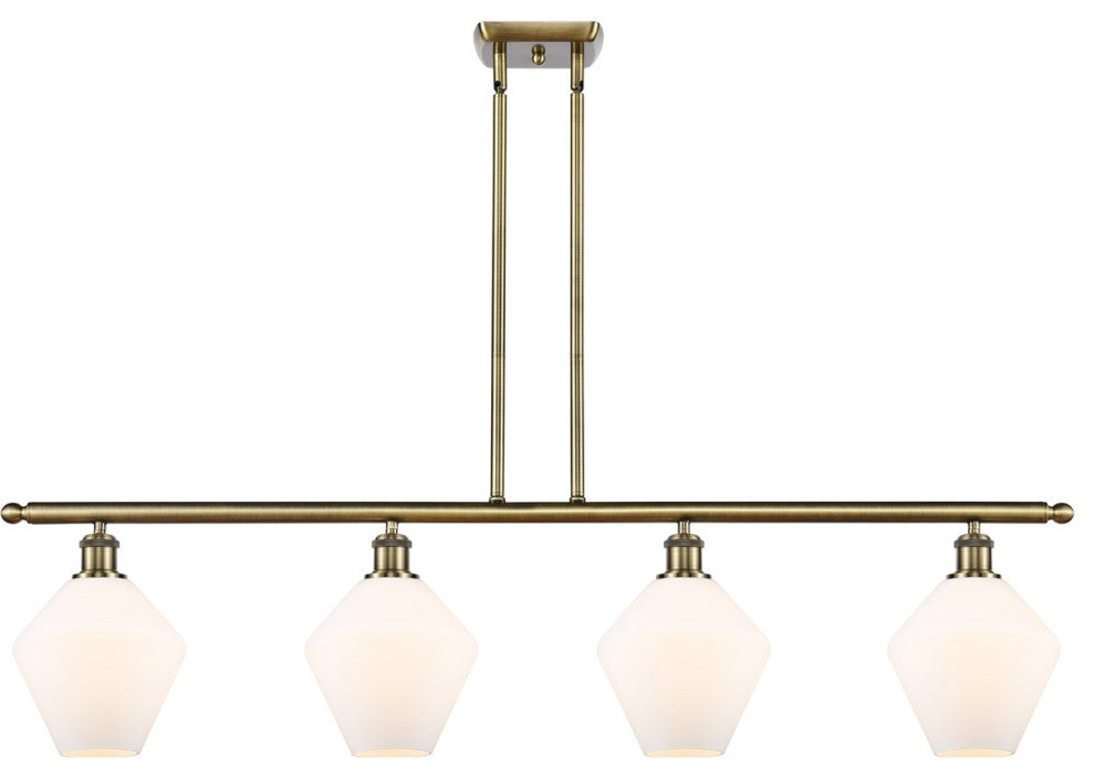 Innovations 516-4I-AB-G651-8 4-Light Island Light, Antique Brass