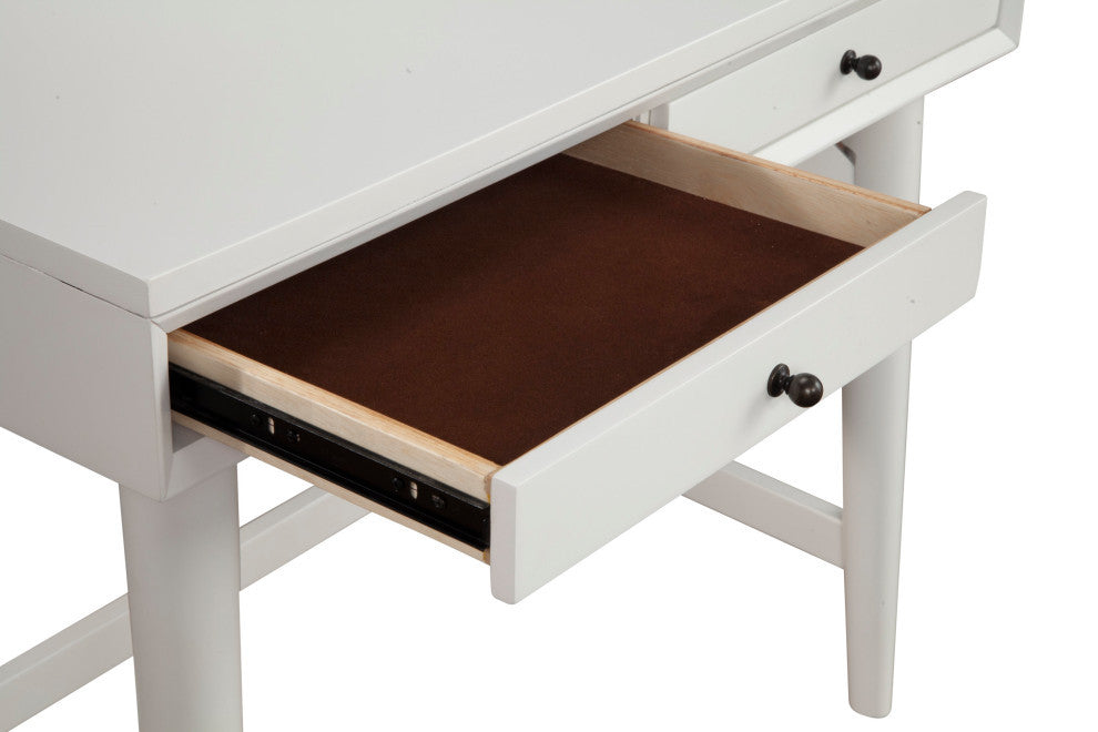 Flynn Mini Desk, White