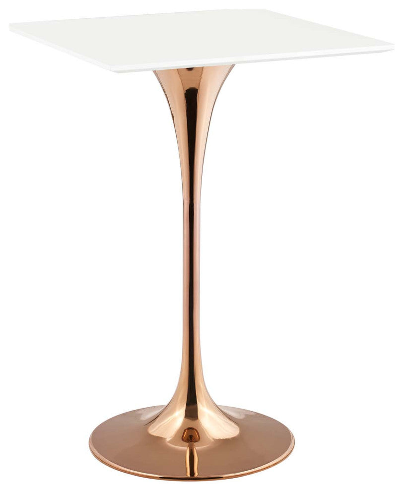 Tulip 28" Square Bar Table