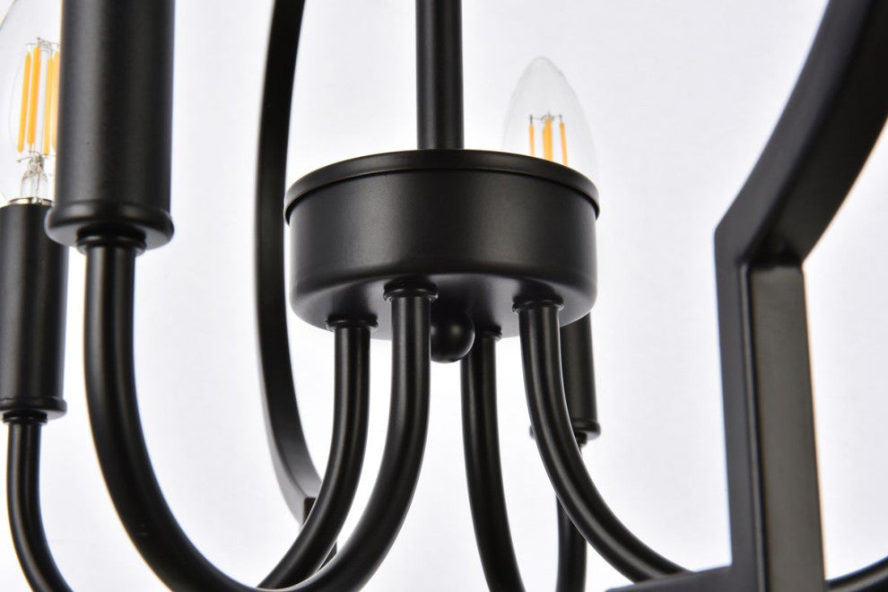 Sophie 4-Light Pendant, Black