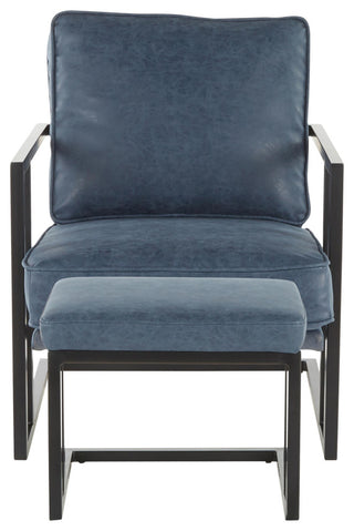 Roman Lounge Chair and Ottoman