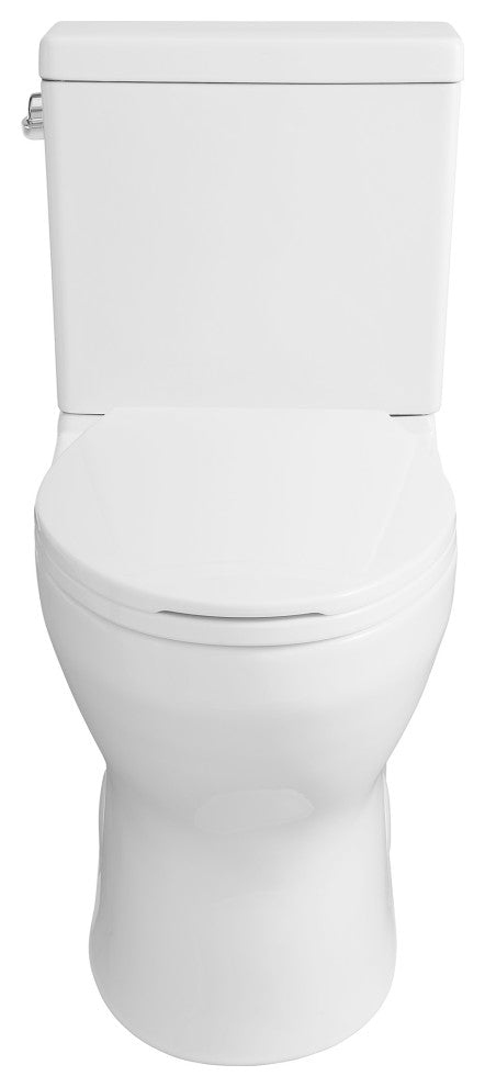 Classe Two-Piece Elongated Left Side Flush Handle Toilet