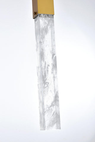 Home Living 36" Pendant, Satin Gold