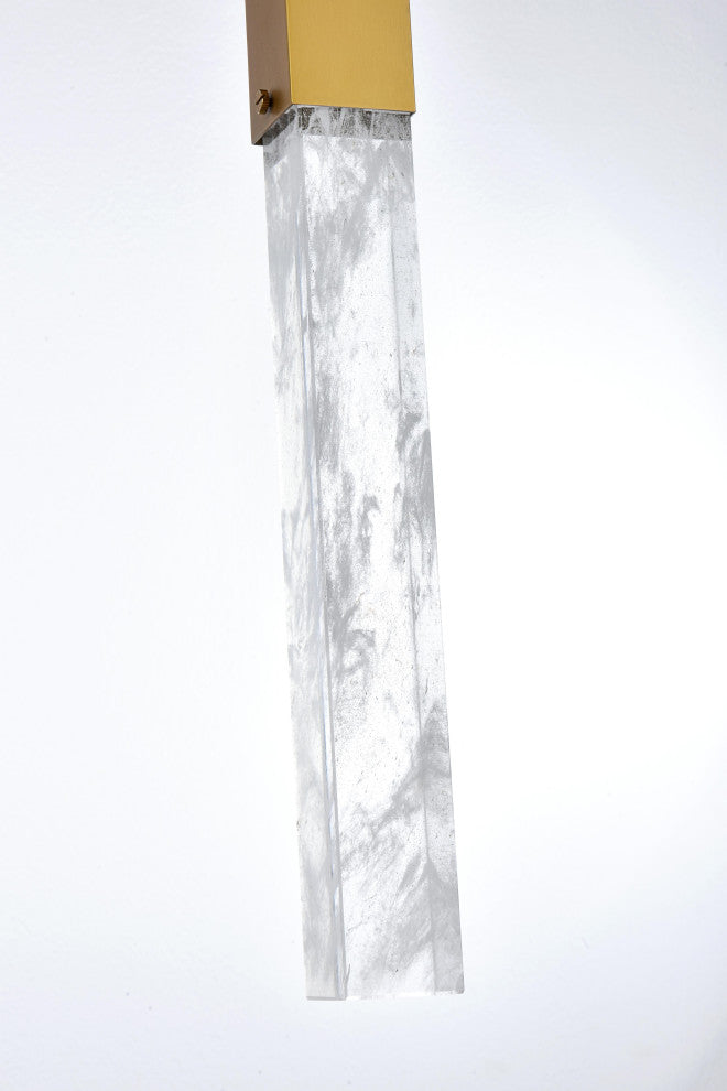Home Living 36" Pendant, Satin Gold