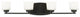 Sea Gull Franport 4-Light Bath Vanity Midnight Black