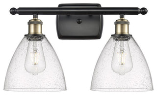 INNOVATIONS LIGHTING 516-2W-BAB-GBD-754-LED Ballston Dome Bath Vanity Light