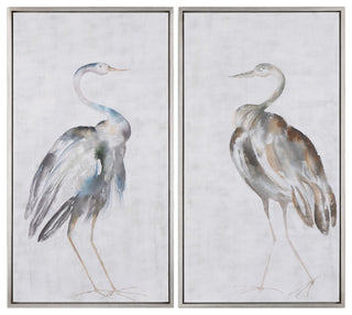 Uttermost 35353 Summer Birds Two Piece Framed Animal Painting on - Cool
