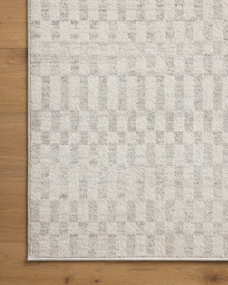 Loloi II Kamala Ivory / Grey 2'-3" x 3'-10" Accent Rug