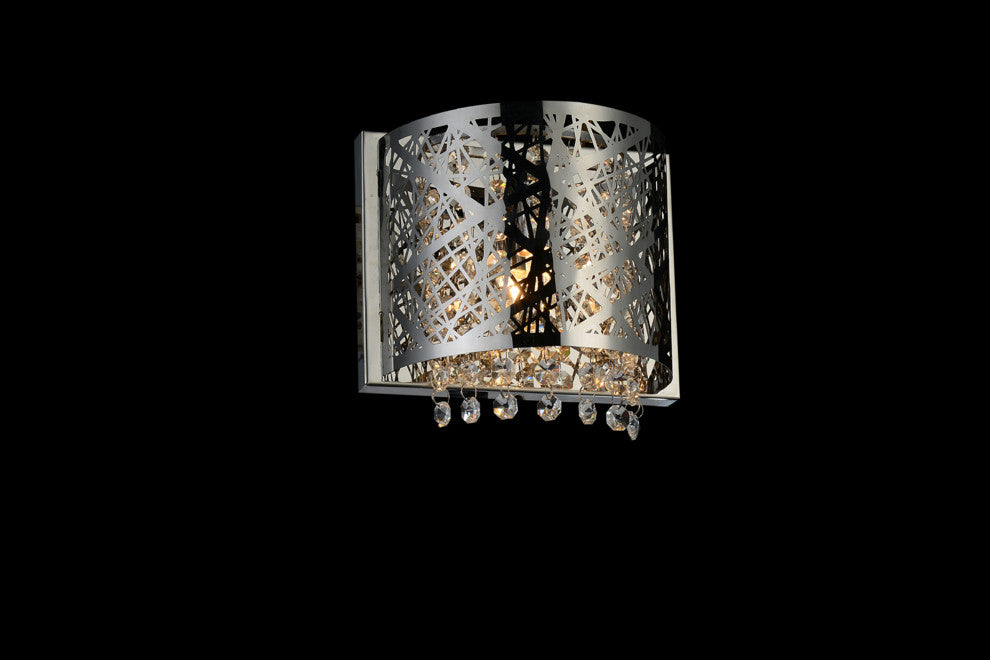 Eternity 1 Light Bathroom Sconce With Chrome Finish