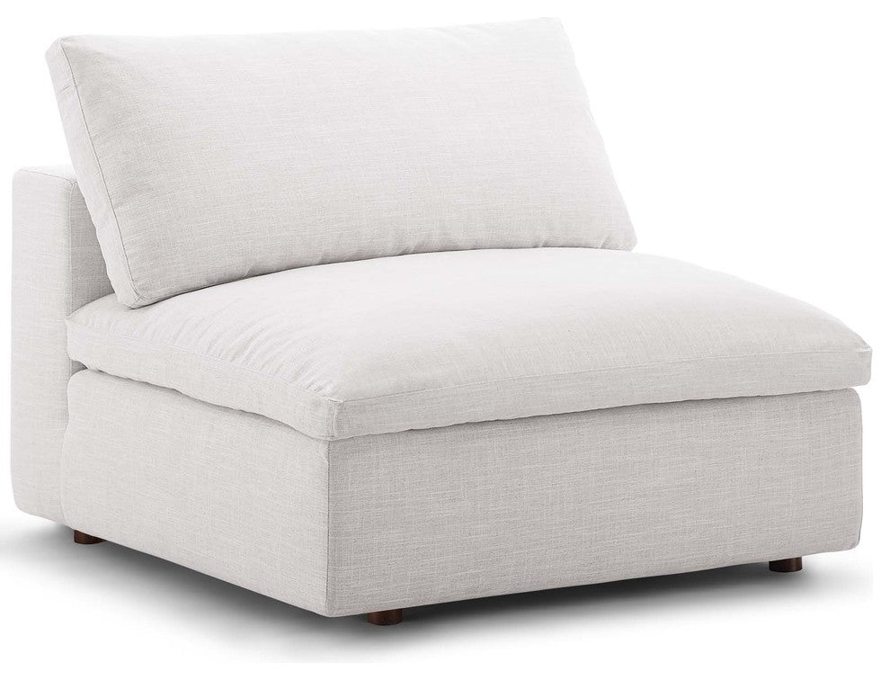 Commix Down Filled Overstuffed 5 Piece Sectional Sofa Set, Beige