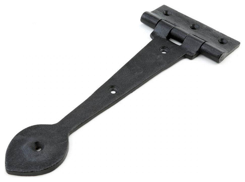 Black Wrought Iron Strap Hinge Pack of 10 Kitchen Cabinet Door Gate Hinges