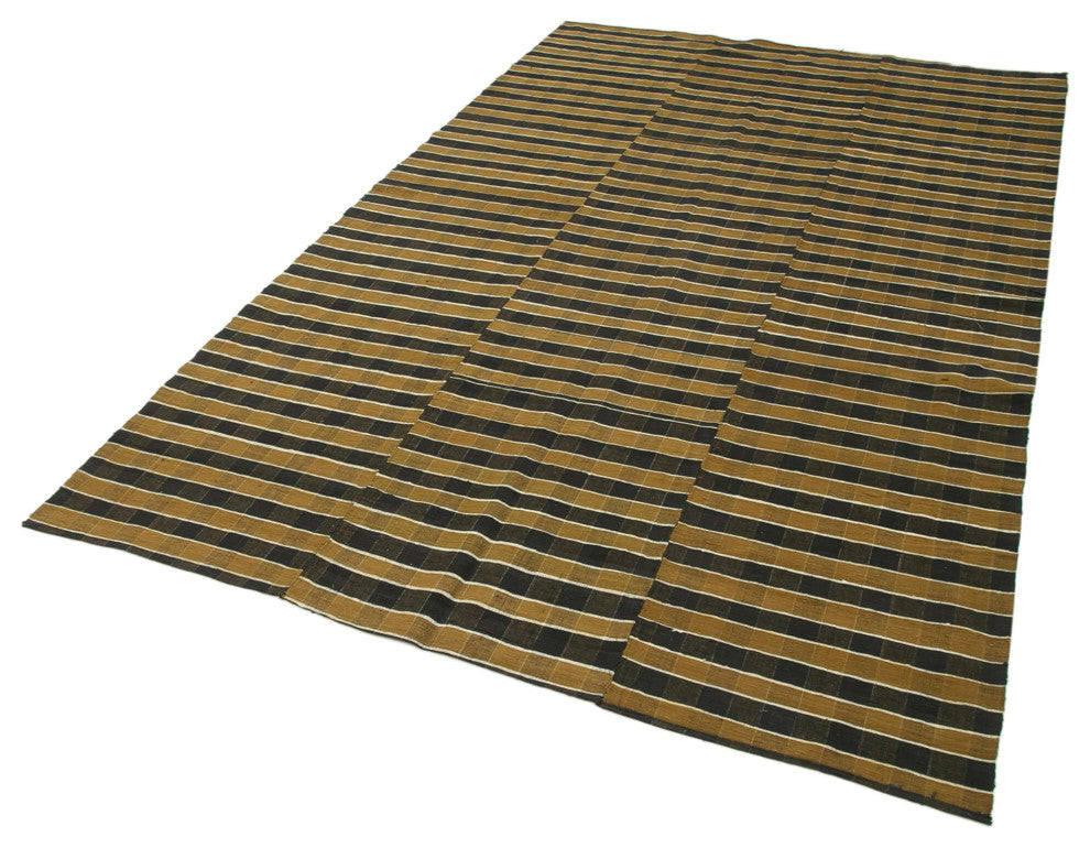 Rug N Carpet - Handwoven Oriental 5' 4'' x 8' 11'' Unique Wool Kilim Rug