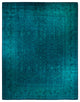 Vibrance, One-of-a-Kind Handmade Area Rug Blue, 15'5"x11'10"
