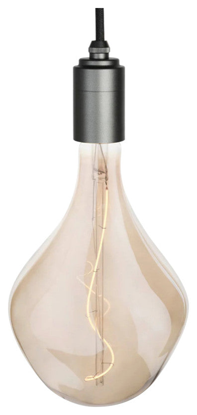 Voronoi II With Graphite Pendant