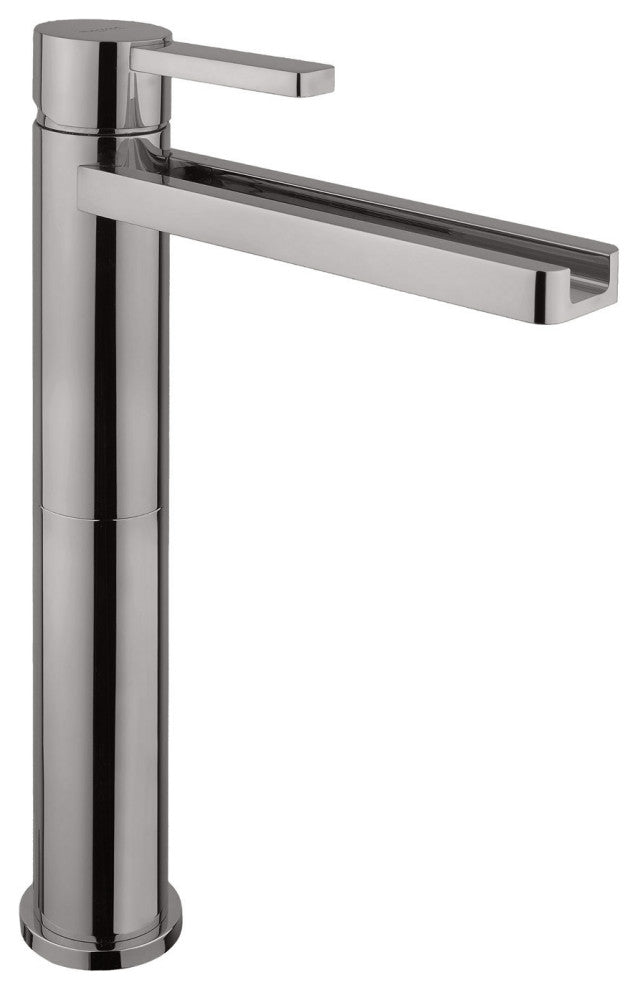 Luxury Waterfall Bathroom Faucet, Polished Nickel
