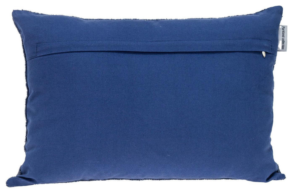 Parkland Collection Aster Blue Throw Pillow