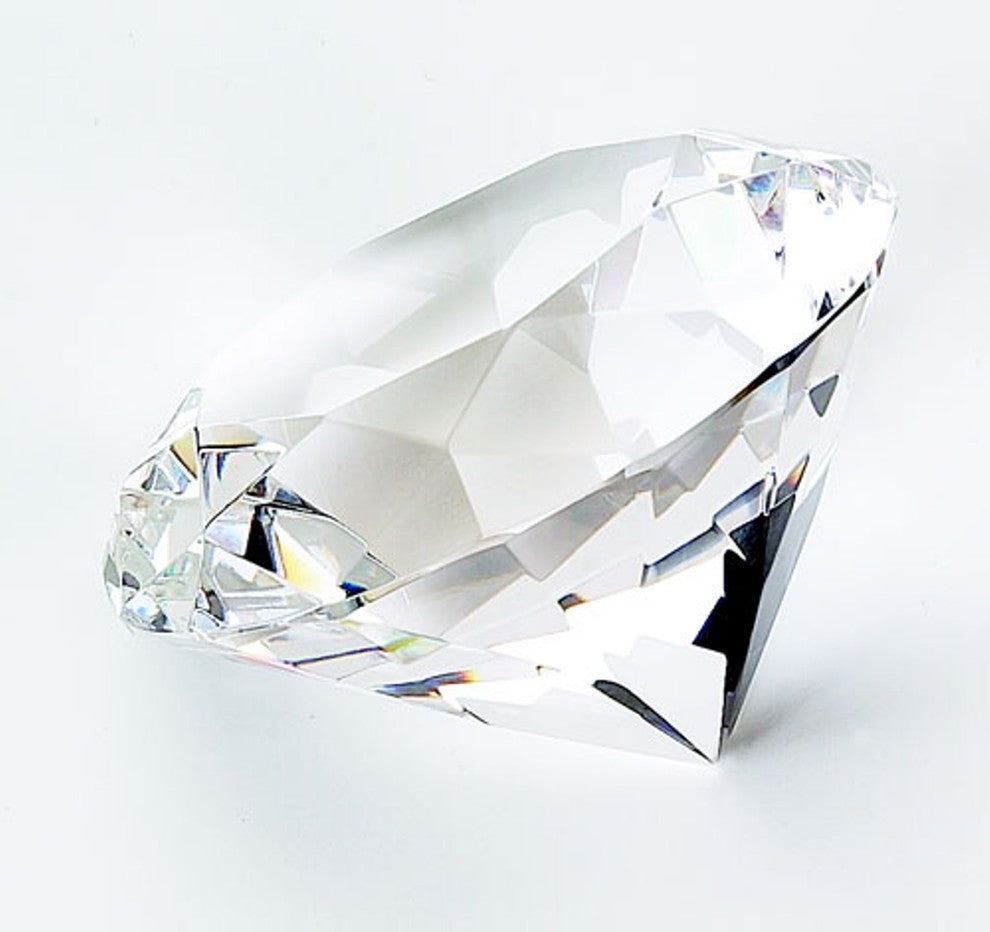 Elegance Diamond Shaped Paperweight
