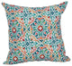 17" Square Polyester Outdoor Throw Pillows, Set of 4, Reina Opal