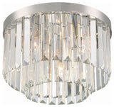 Hayes 4-Light Polished Nickel Ceiling Mount