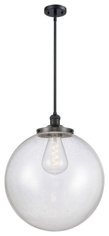 Beacon Pendant, Matte Black, Seedy