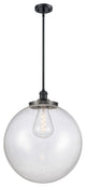 Beacon Pendant, Matte Black, Seedy