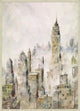 New York City'S Fog, Giclee Reproduction Artwork
