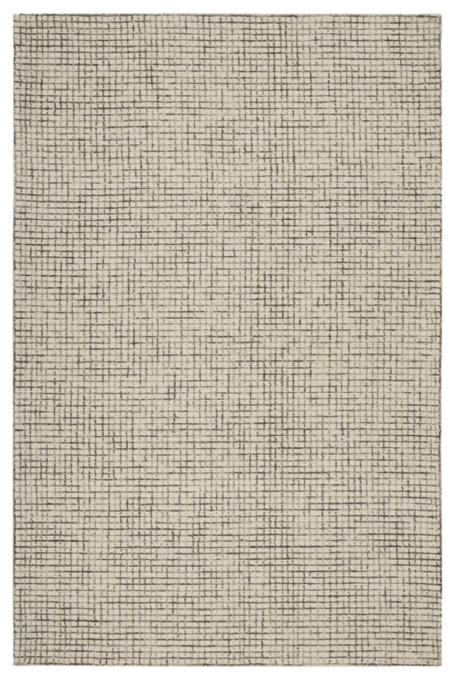 8' X 10' Tan Wool Hand Loomed Area Rug