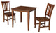 30x30 Dining Table with Chairs, Espresso