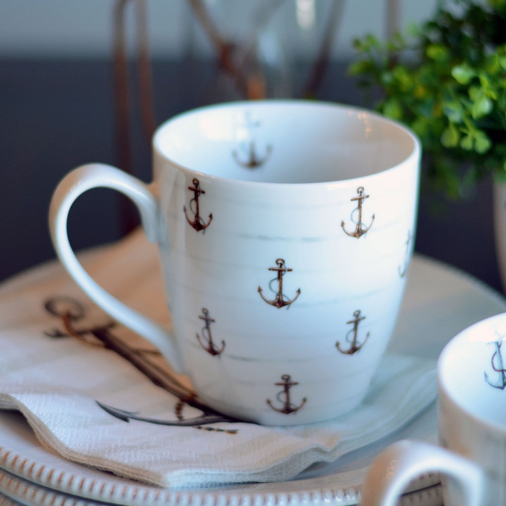 3 Piece Anchor Mugs
