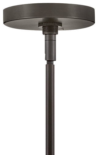 Fredrick Ramond Cosette Extra Small Pendant, Black Oxide With Clear