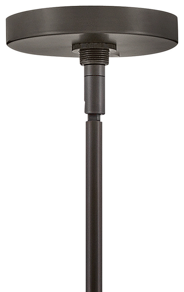 Fredrick Ramond Cosette Extra Small Pendant, Black Oxide With Clear