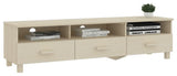 vidaXL TV Stand TV Console Sideboard TV Unit HAMAR Honey Brown Solid Wood Pine