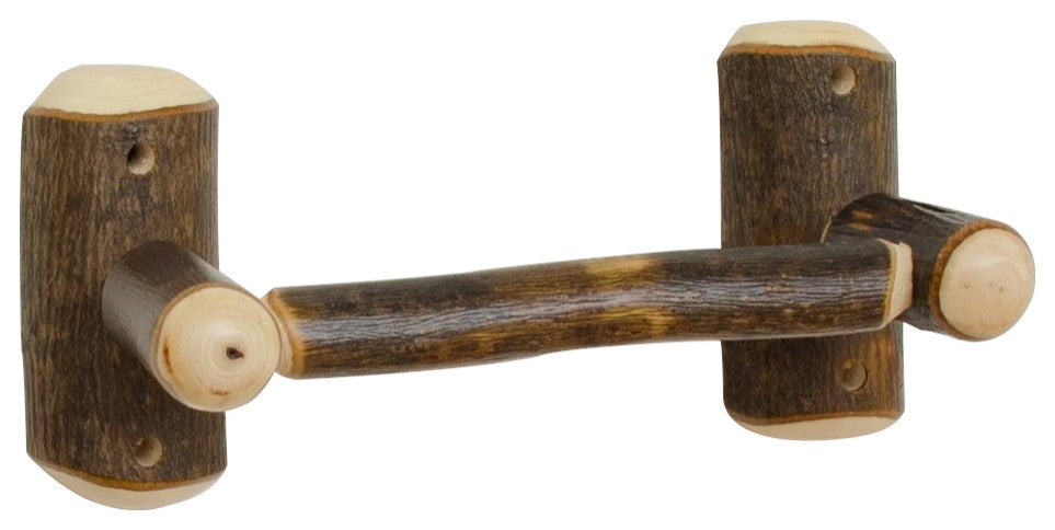 Hickory Log Hand Towel Holder